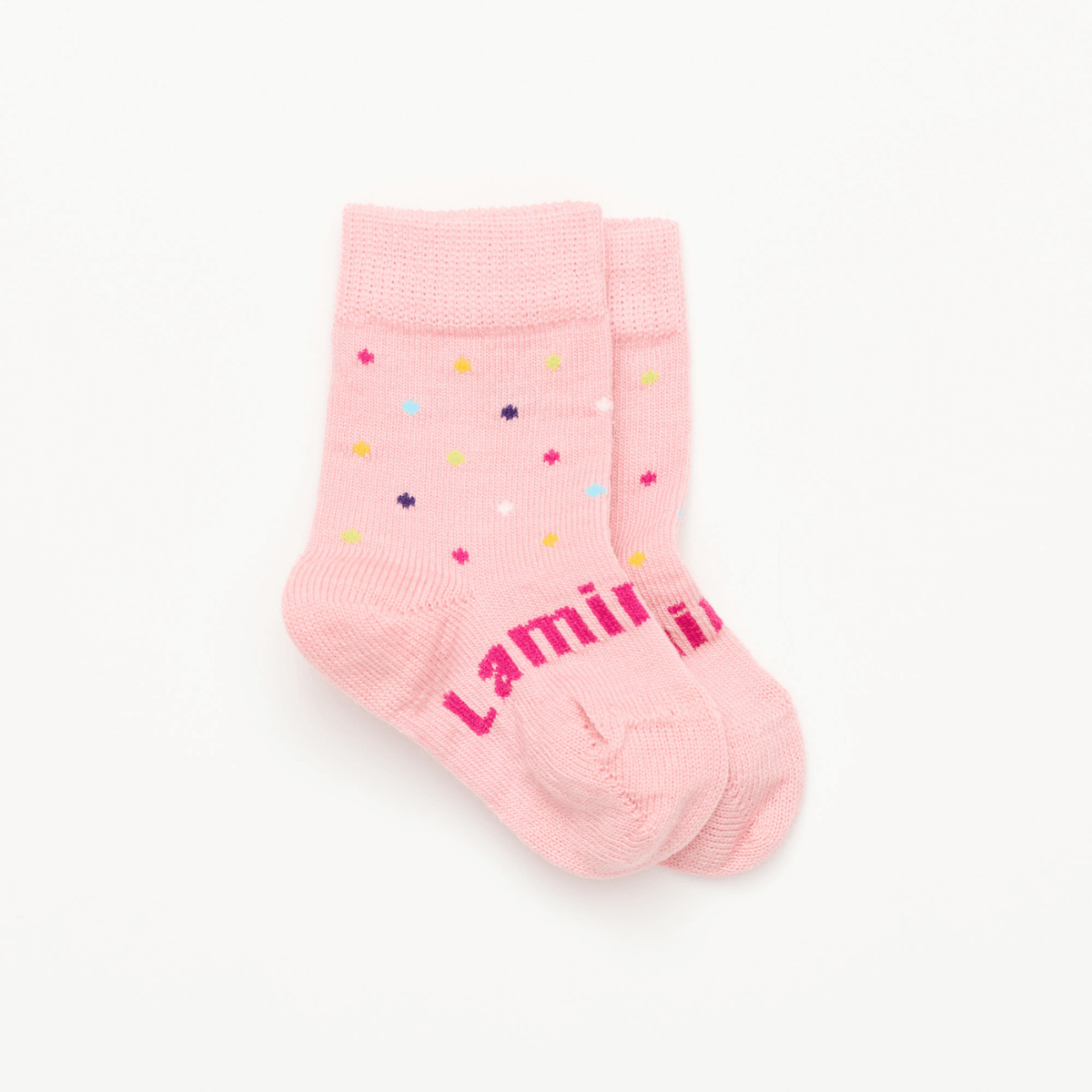 merino wool baby socks crew pink nz aus