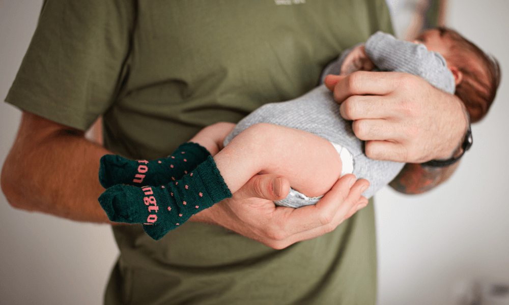 Award-winning Merino Wool Baby Socks