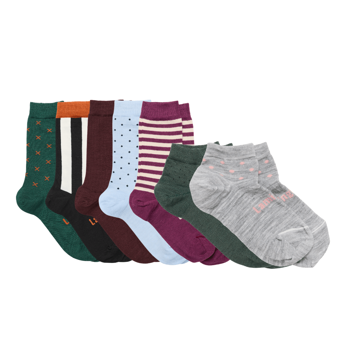 Merino Wool Socks - 7 Day Set