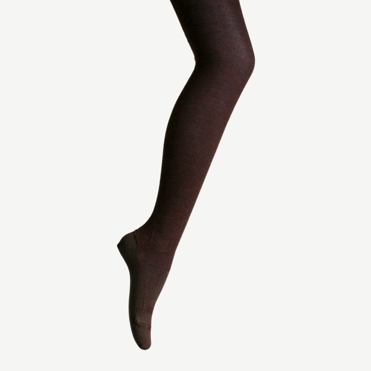 Brown textured tights online