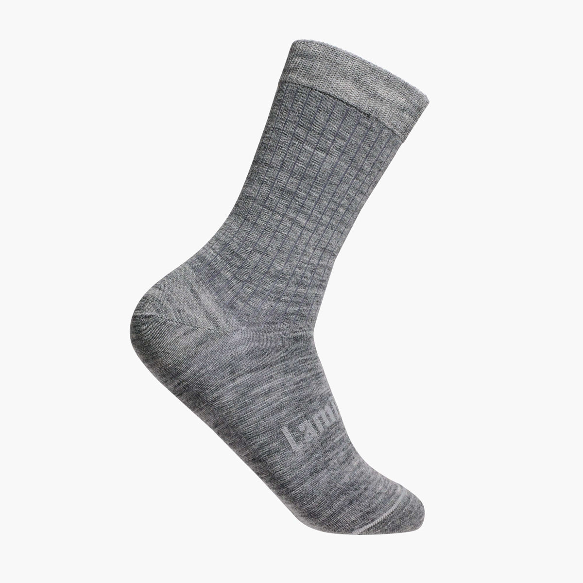 Merino Wool Crew Socks MAN Essential Grey - Main Image
