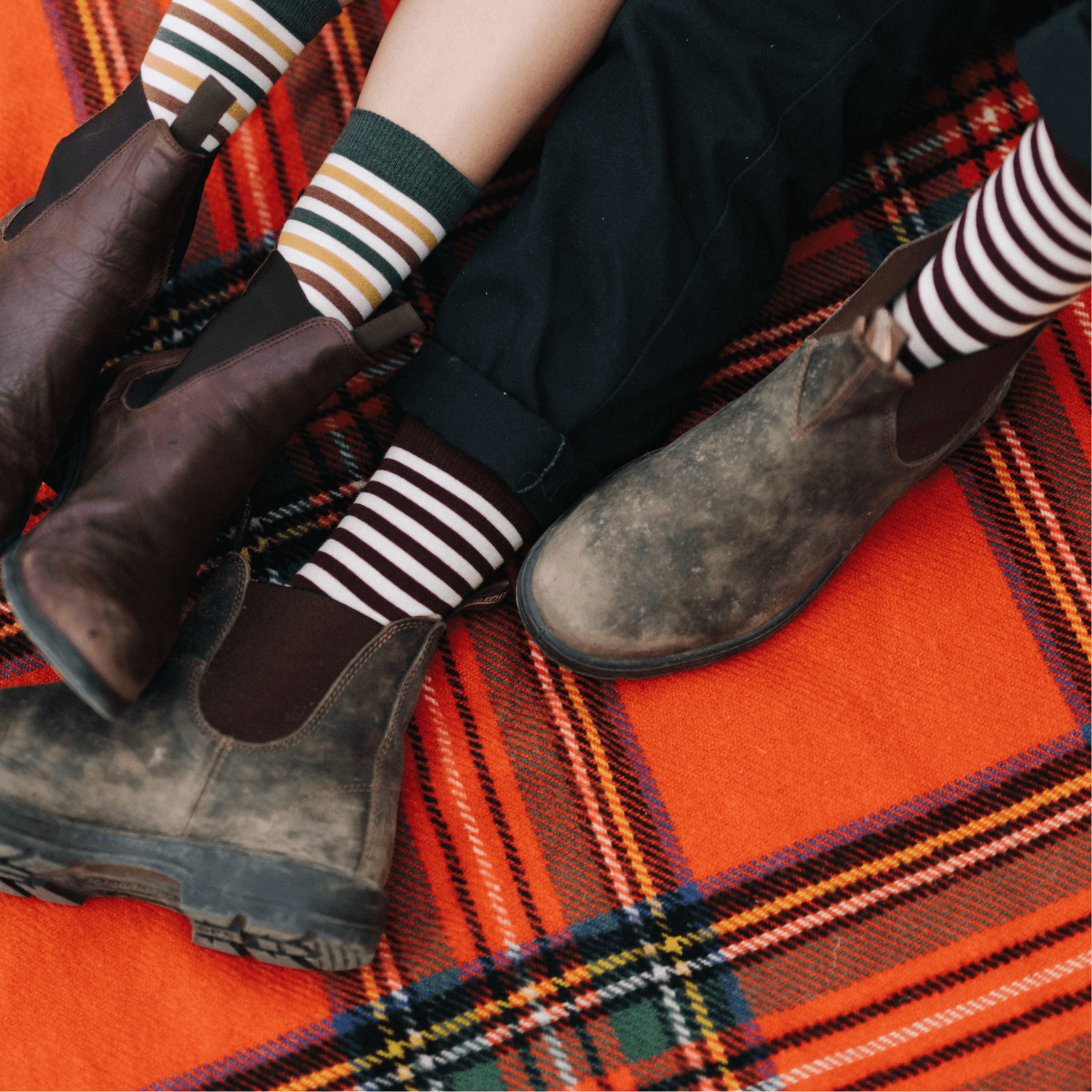 merino wool crew socks for men striped nz