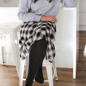 Textured clearance knit tights