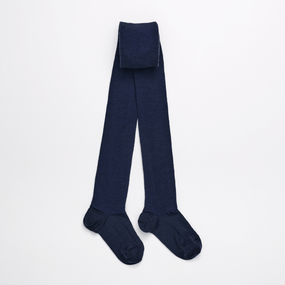 Merino Wool Textured Knit Tights, Woman