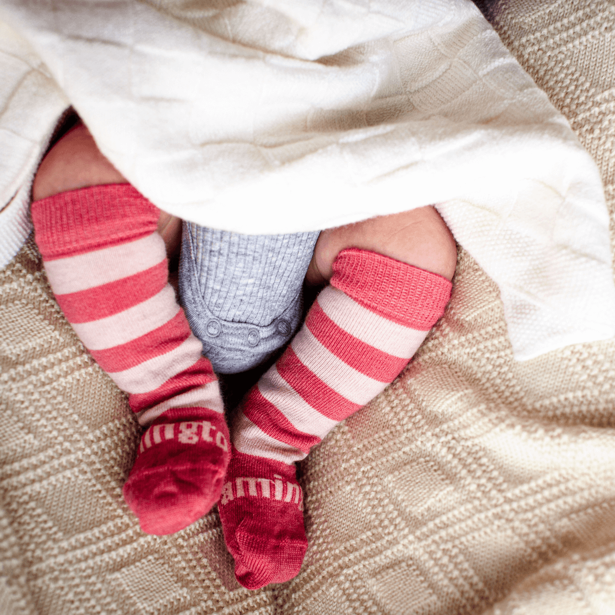 Merino Wool Knee High Socks BABY Grace